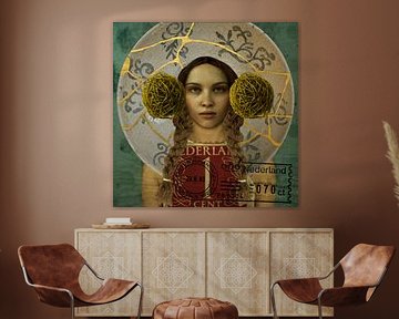 Pop-Art Beauty Holland Goldstempel