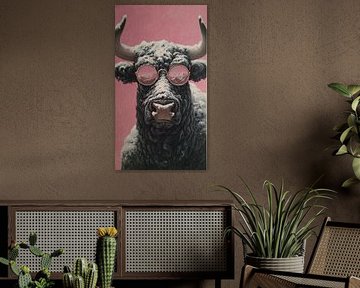 Bison Rosa | Weihnachtsbison