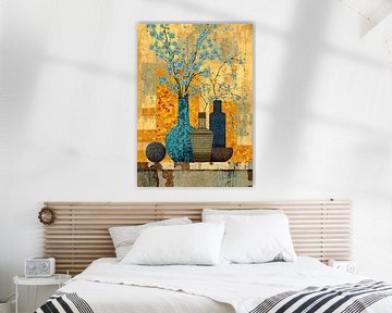 Blumenvasen von Blickfänger Gemälde