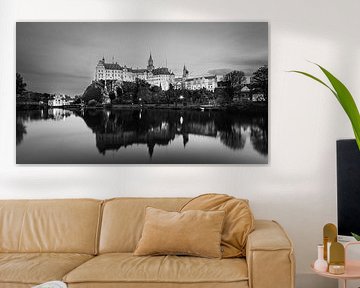 Sigmaringen Castle in Black and White by Henk Meijer Photography