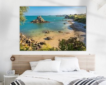 Traon Erc`h beach, Roscoff, Brittany