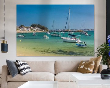 Harbour of the Ile de Batz, Brittany