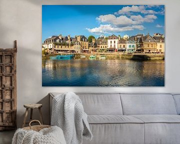 The harbour of Port Saint-Goustan, Auray, Brittany