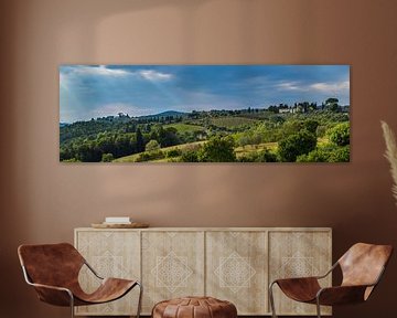 Chianti heuvels in Toscane van Teun Ruijters
