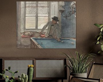 Piet Meiners spielt Billard, Willem Bastiaan Tholen