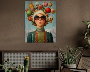 kerstballen | Kerstbril van ARTEO Schilderijen