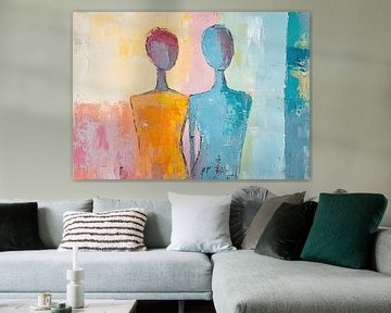 Figuren Blauw van Kunst Kriebels