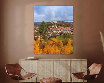 Gößweinstein en automne sur Henk Meijer Photography