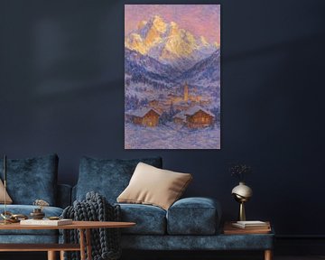 Dämmerung in den Dolomiten - eine impressionistische Hommage an das Licht