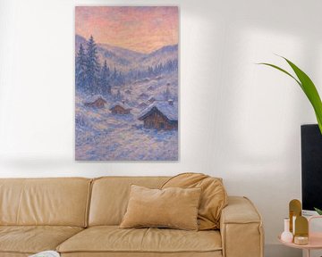 Impressionistische Winterstille