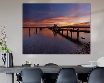 lichtvol spel van kleuren aan de Ammersee, Oberbayern - lightful play of colours on the Ammersee, Upper Bavaria by Christina Bauer Photos