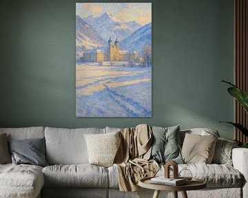 Licht über Engelberg - Morgenstille im Tal