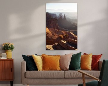 Layers of the desert by Martin Podt