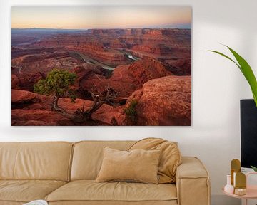 Dead Horse Point at Sunrise by Martin Podt