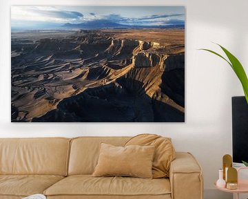 At the moonscape by Martin Podt