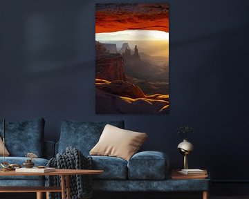 Mesa Arch at sunrise by Martin Podt