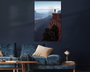 Me at Shafer Canyon by Martin Podt