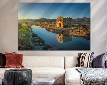 Goldene Spiegelungen in Castiglione della Pescaia, Toskana von Stefano Orazzini