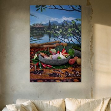 Ingrediënten van de Indonesische keuken