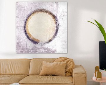 Cercle Japandi et structure 1 sur Claudia Gründler