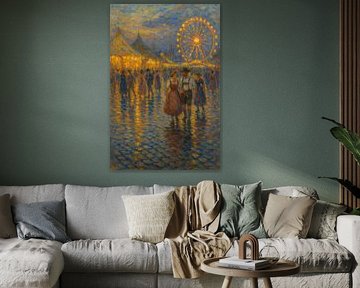 Oktoberfest Dämmerung Reflexionen von Travel Shop