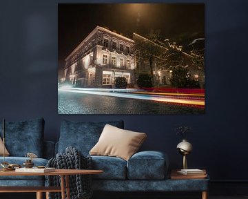 Burghausen old town in winter (2)