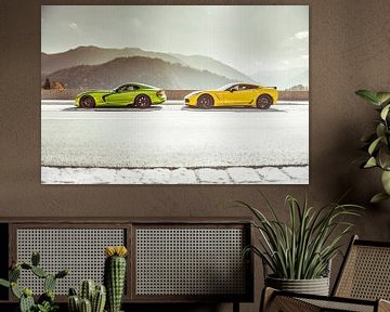 Chevrolet Corvette vs Dodge Viper by Sytse Dijkstra