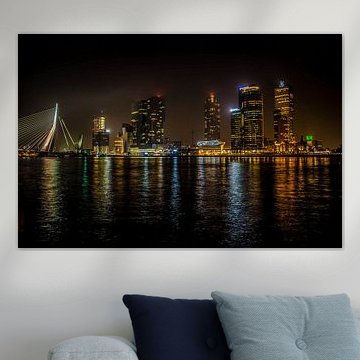Rotterdam at night
