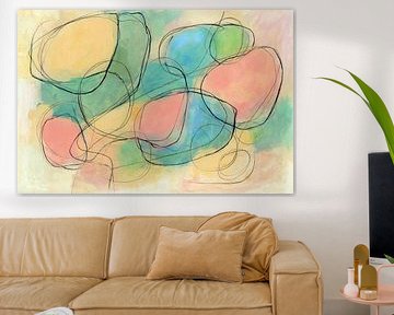 pastel-coloured intuition by Claudia Gründler