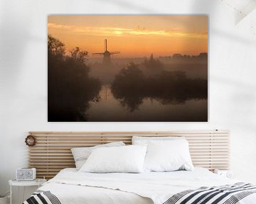 Sunrise in the polder by Moetwil en van Dijk - Fotografie