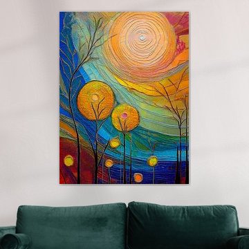 Abstrakt & Modern: Farbenfrohe Gemälde. Serie: Blickfänge (14)