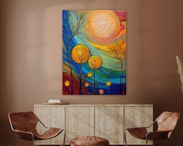 Abstract & Modern: Colourful paintings. Series: Eye-catchers (14)