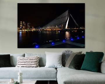 Erasmusbrug Rotterdam van Peter Korenhof