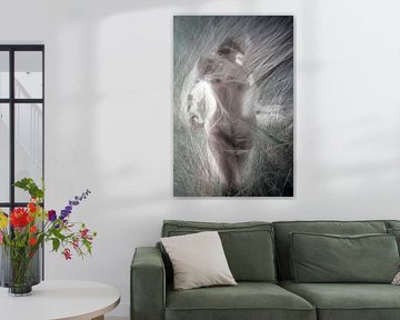 Gras fluistert 5 van Fotokompost von Lichtgestalt