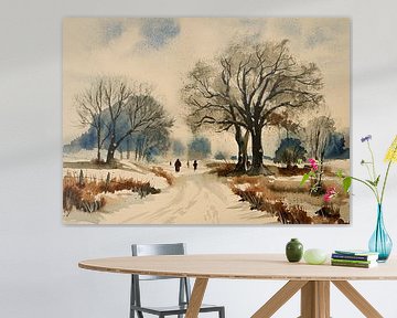 Aquarel part 214 van Tania Perneel