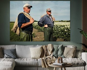 Kartoffelbauern I von Inge Marije de Boer