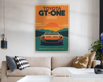 Retro Toyota GT-One