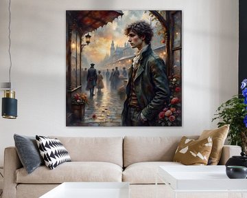 Retour dans le temps - Son regard à travers l'heure d'or