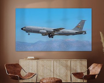Boeing KC-135R Stratotanker van de U.S. Air Force. van Jaap van den Berg