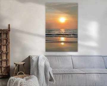 Coucher de soleil sur la plage de Koh Kood sur Minimalistic Travel Photography by.Rieneke