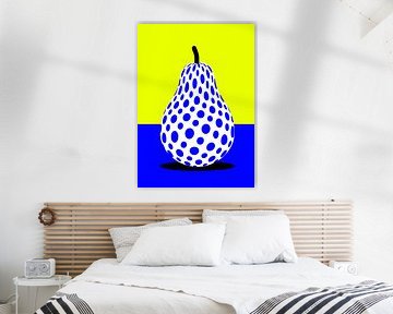 Polka Dot Pear by Art Kingdom