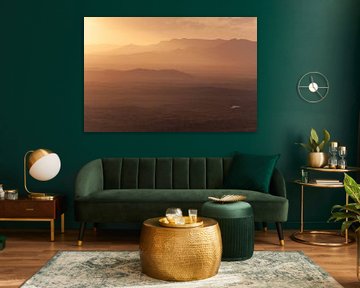 Coucher de soleil au point de vue de Grassy Hill à Cooktown, Queensland, Australie. sur Jiri Viehmann