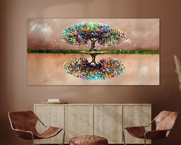 Double Tree van Gena Theheartofart