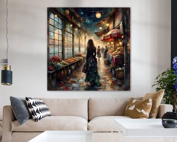 Zurück in der Zeit - Markt der sanft leuchtenden Träume