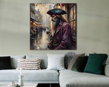 Zurück in der Zeit - Die Piratenstille bei Sonnenuntergang