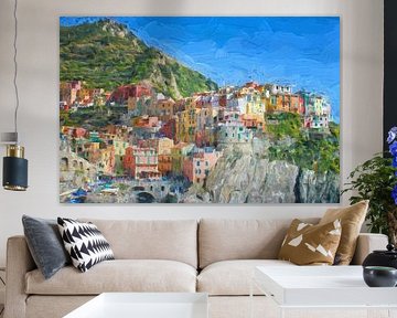 Manarola in Cinqueterre, Italien von Patricia Hofmeester