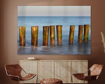 Buhne an der Ostsee von Sven-Erik Arndt