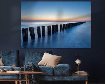 Buhne an der Ostsee von Sven-Erik Arndt