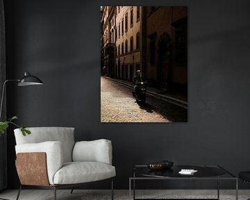 De man in het midden