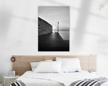 Waterkant promenade in Poreè van Heiko Kueverling